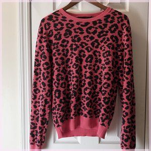 MARC BY MARC JACOBS Leopard Print Sweater